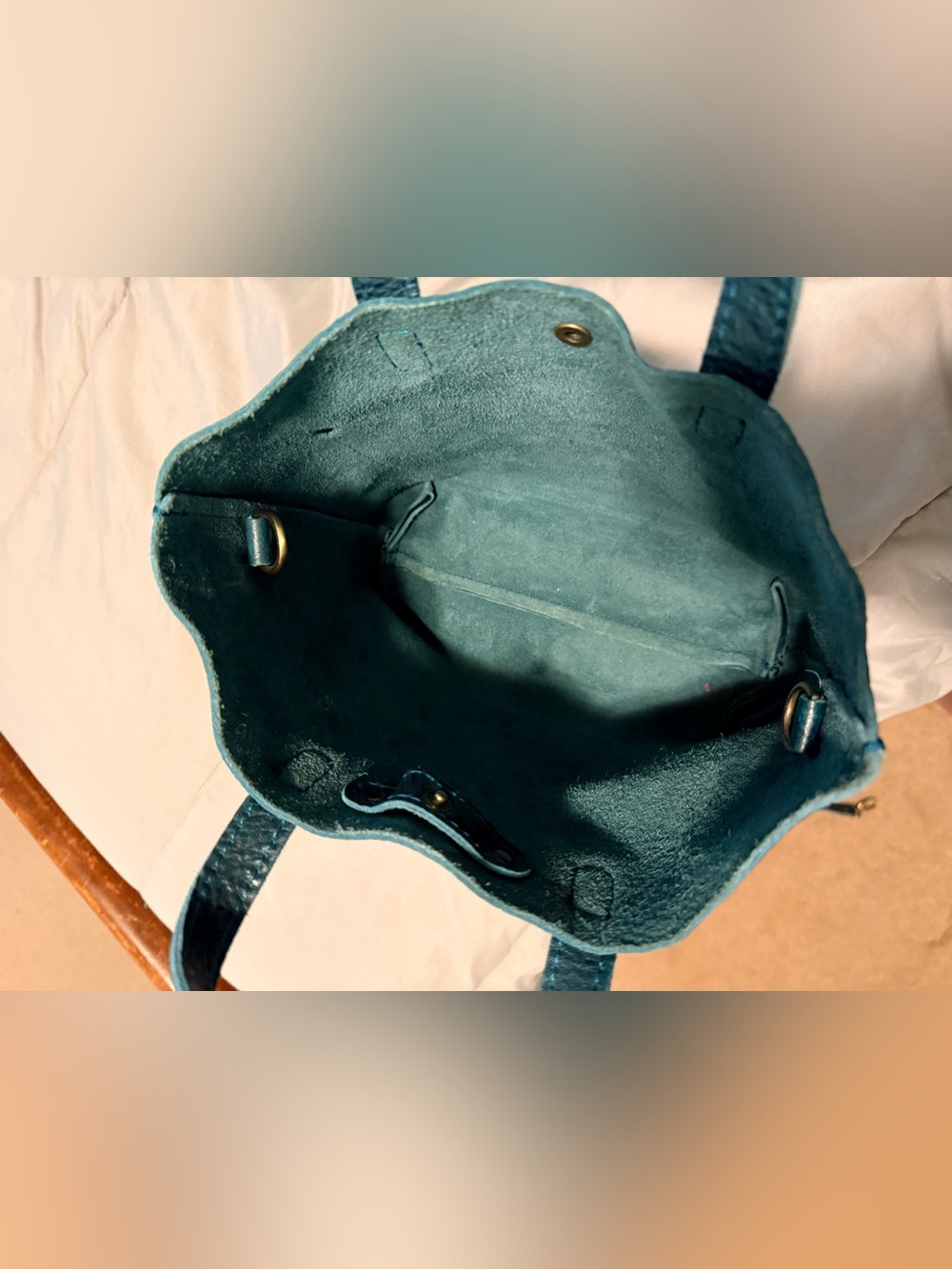 Portland Leather Goods Mini Crossbody Bag - Picture 6 of 8